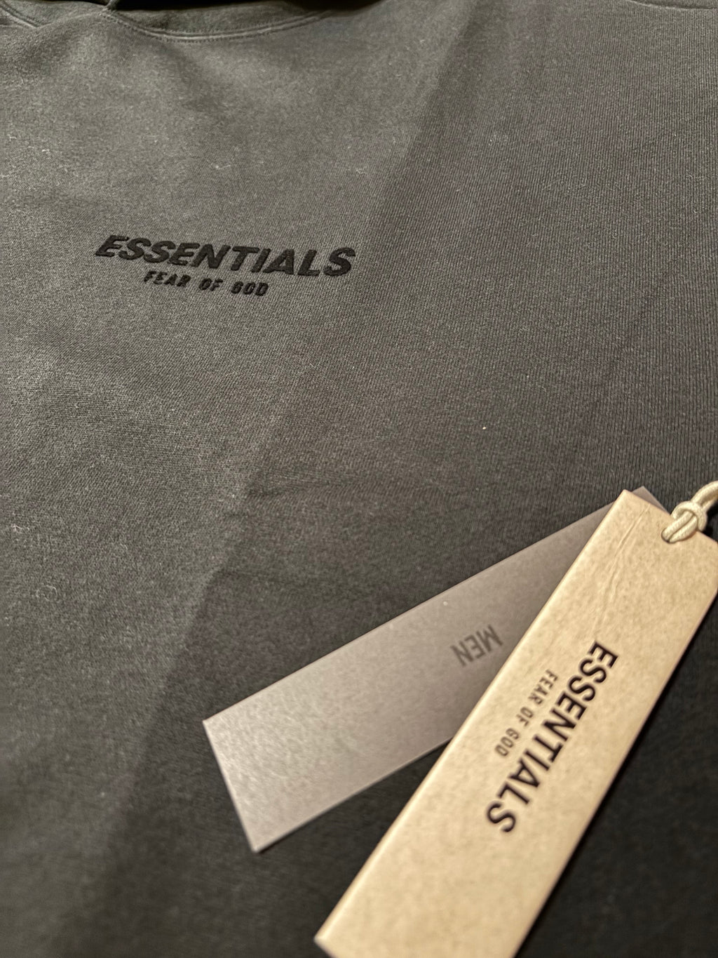 NEW Fear of God Essentials Black Hoodie Size XL 100% Authentic✅