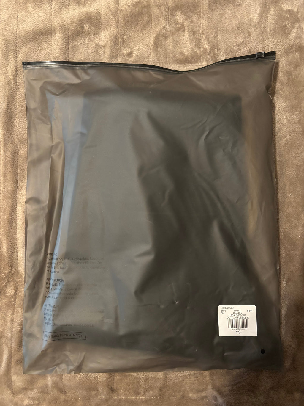 NEW NBA Fear of God Essentials Black Relaxed Sweatpants Size XS-M