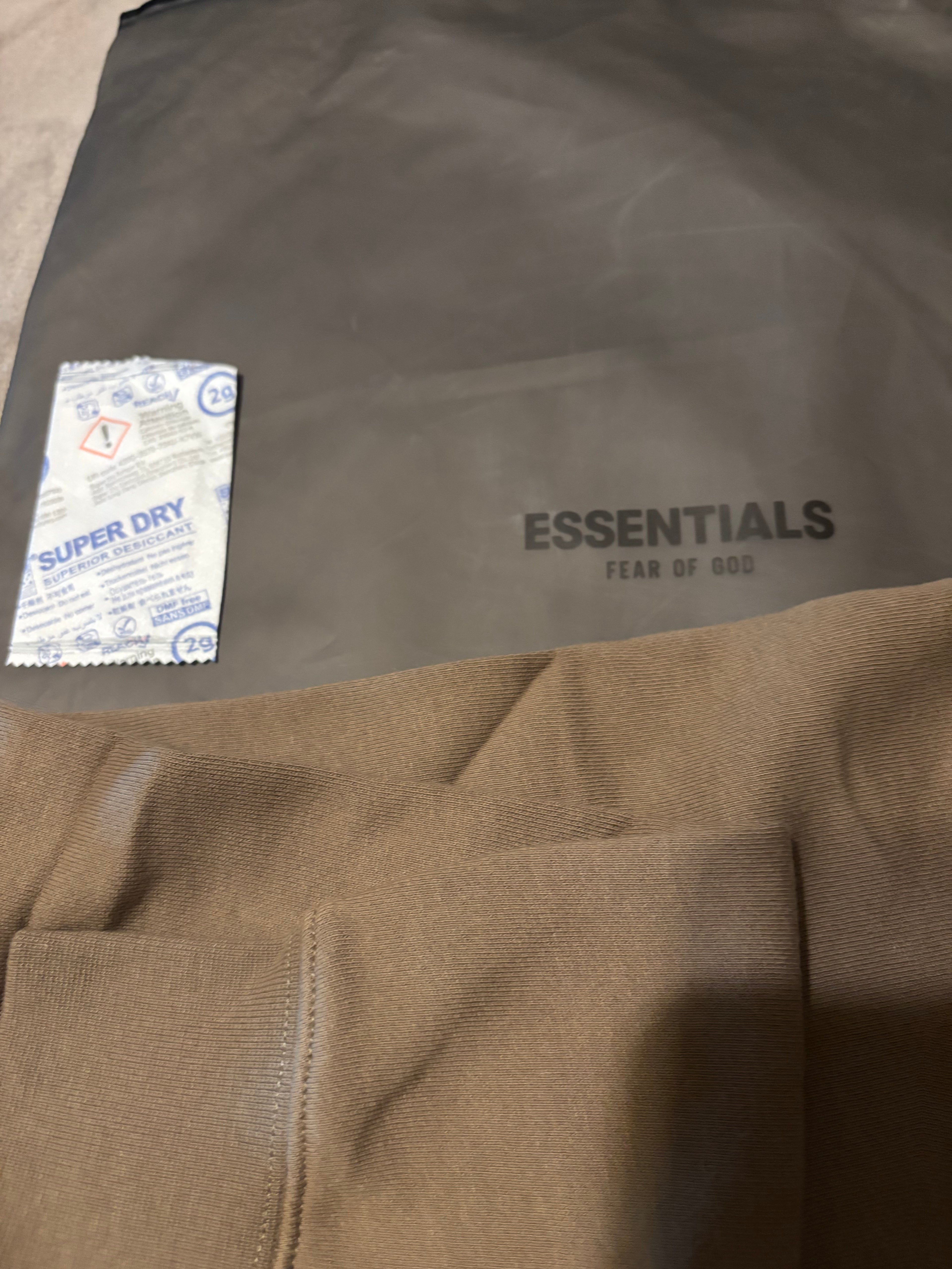 NEW Fear of God Essentials Wood Hoodie Size XS-M