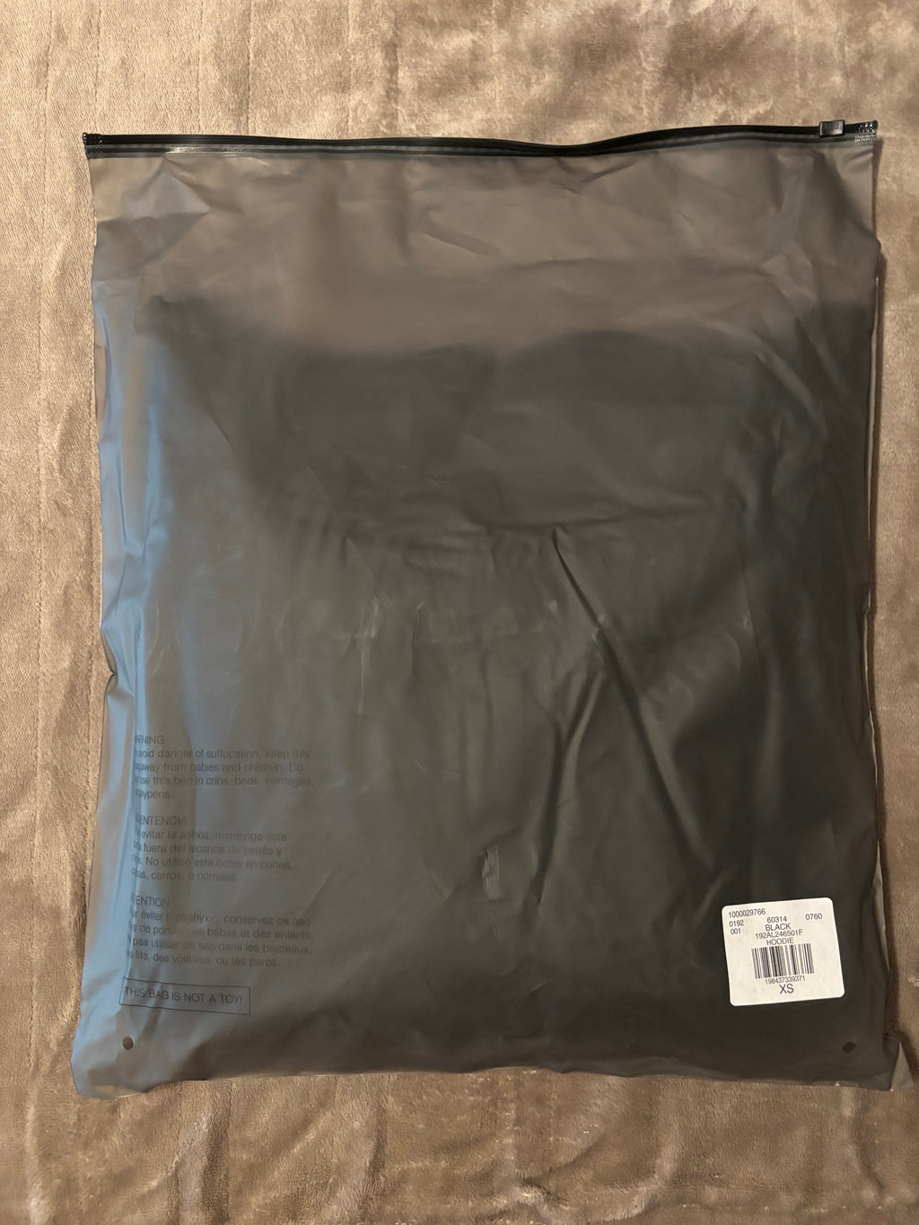 NEW NBA Fear of God Essentials Black Hoodie Size XS-S