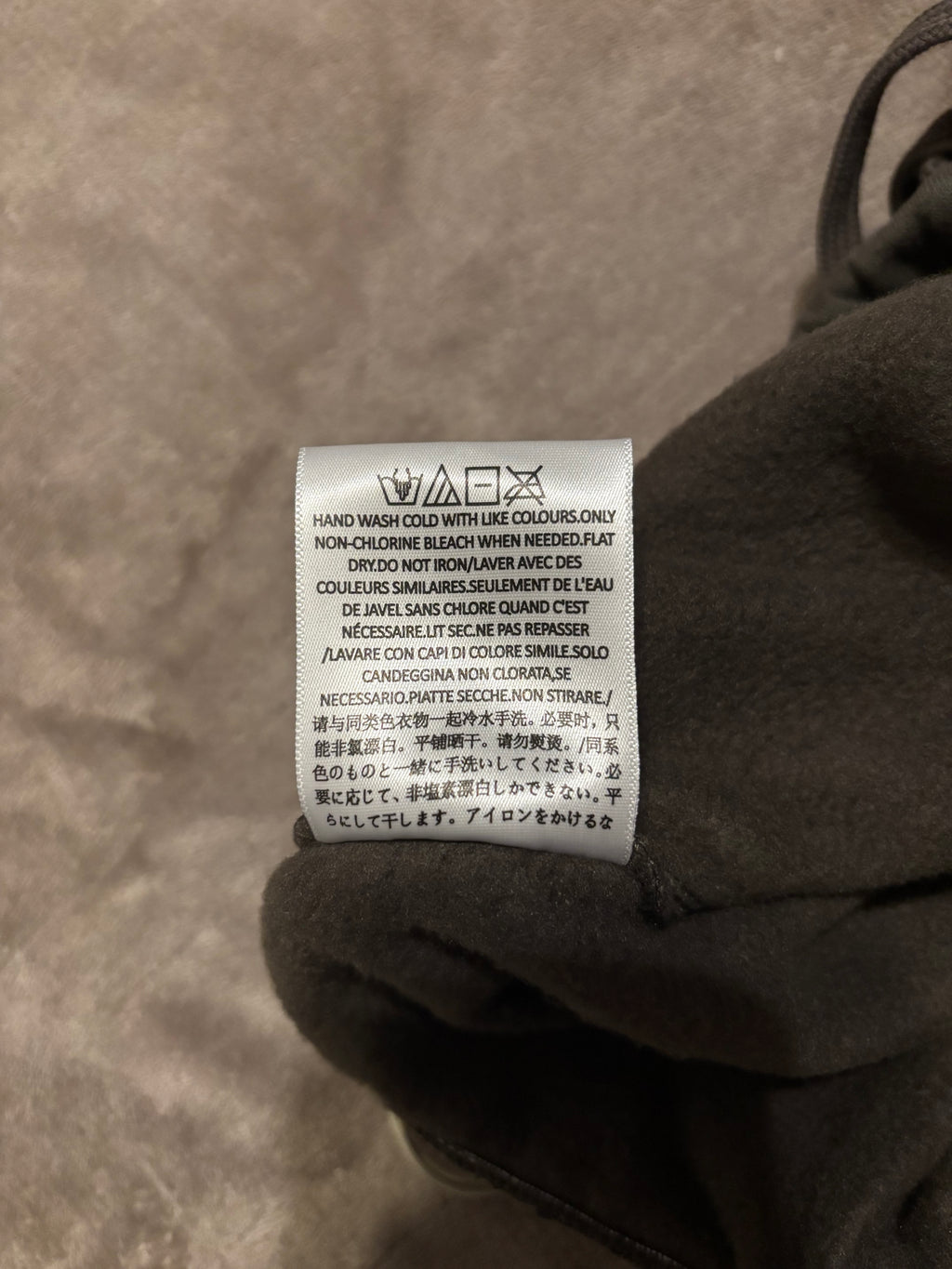 NEW Fear of God Essentials Off Black Relaxed Sweatpants Size XS-L