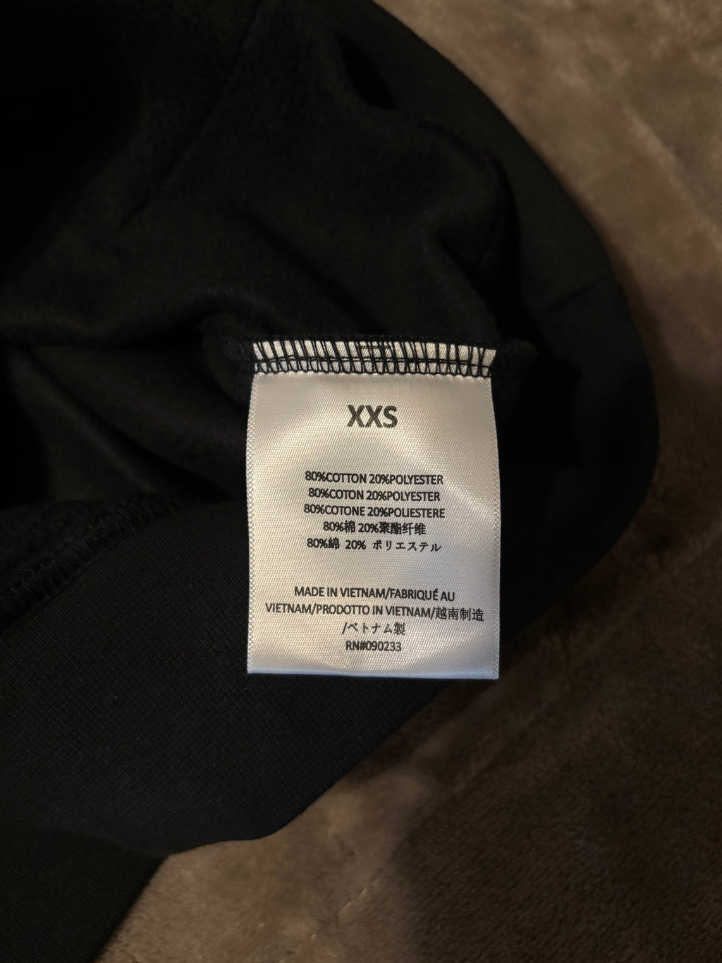 NEW Fear of God Essentials Black Hoodie Size XXS 100% Authentic✅