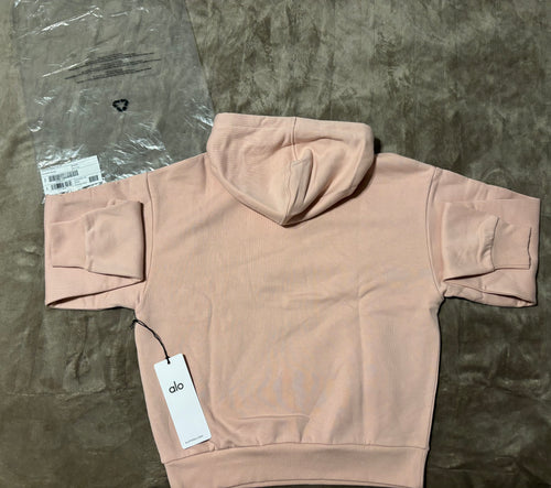 NEW Alo Yoga Ballet Pink Unisex Hoodie Size XS-L
