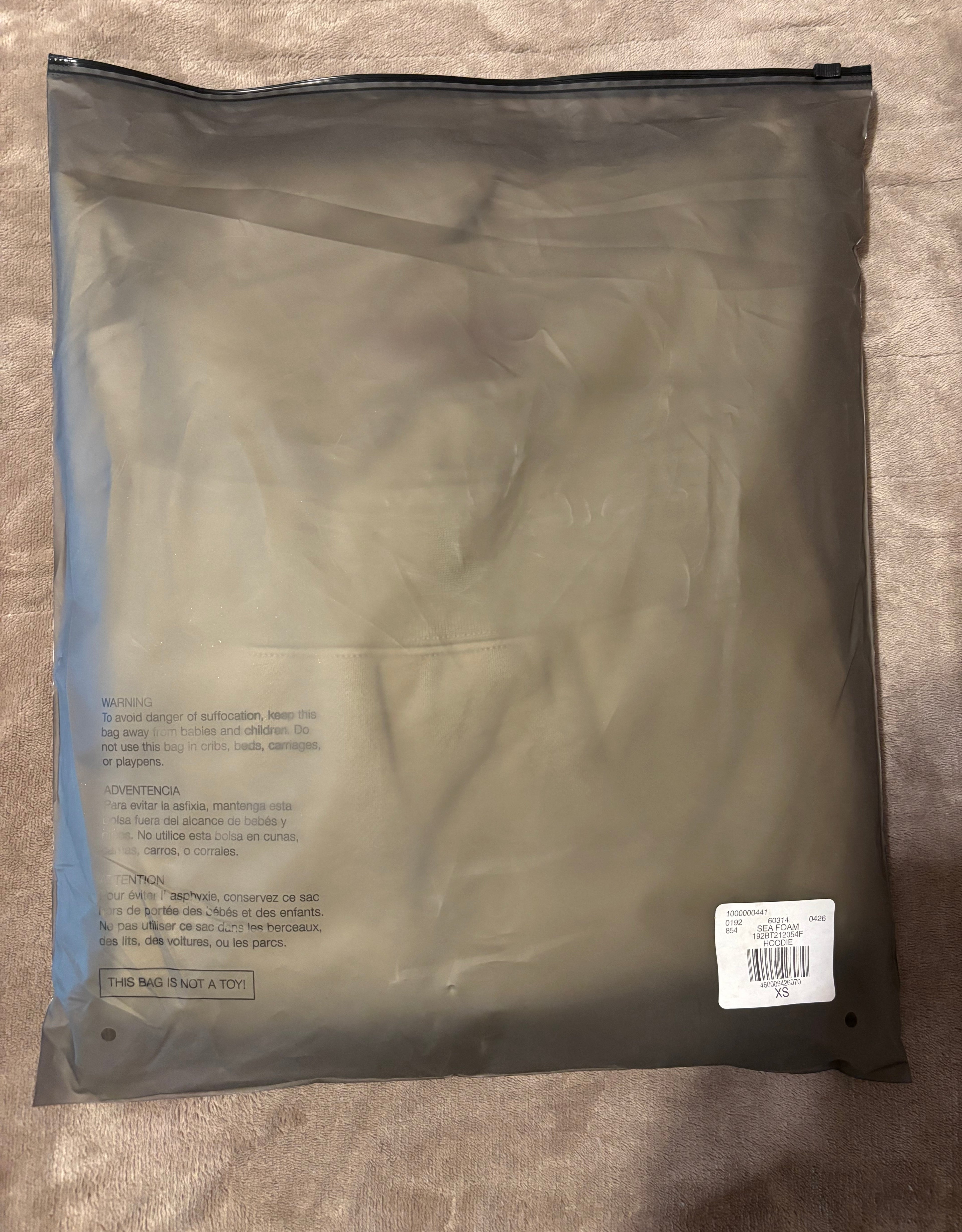 NEW Fear of God Essentials Sea Foam Hoodie Size XS-M