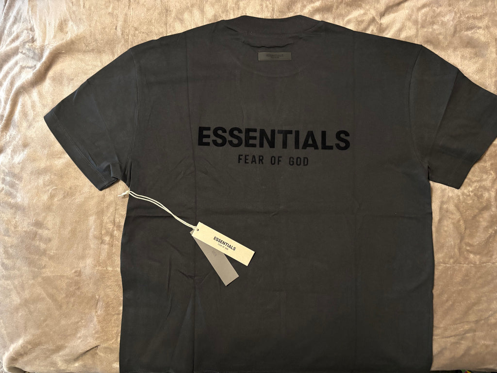 NEW Fear of God Essentials Black T-Shirt Size XS-M 100% Authentic✅