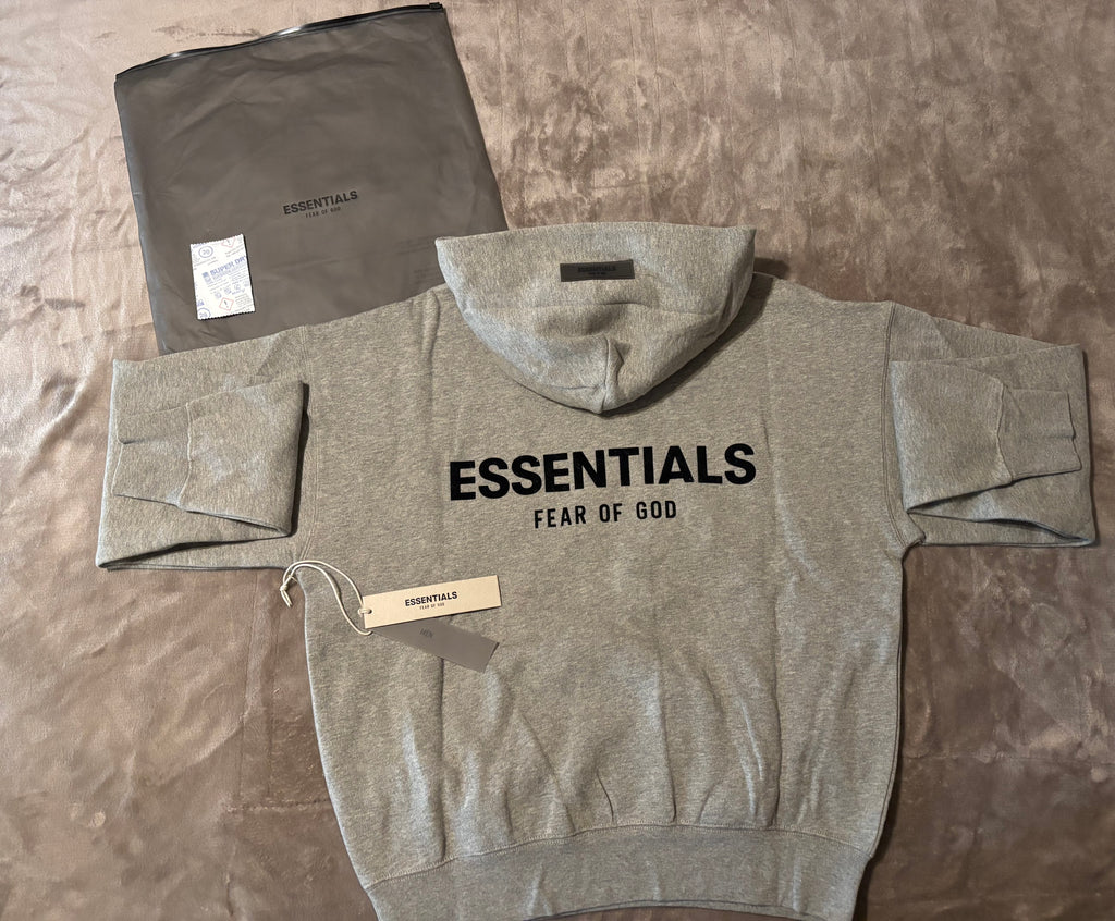 NEW Fear of God Essentials Dark Oatmeal Hoodie Size XXS-XL