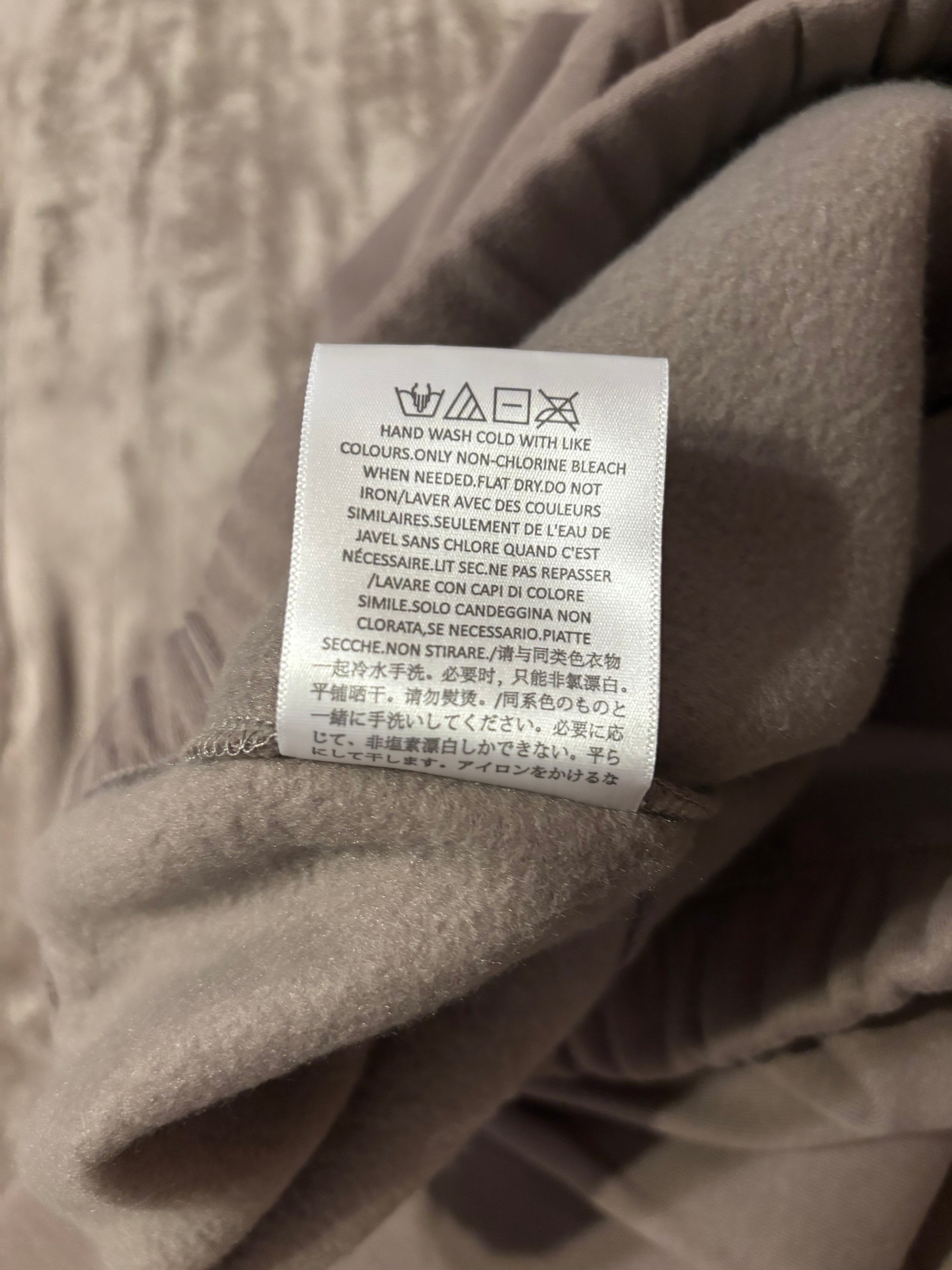 NEW Fear of God Essentials Desert Taupe Cuffed Sweatpants Size S-M