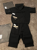 NEW Fear of God Essentials Black Relaxed Bundle Size XXS-XL 100% Authentic✅