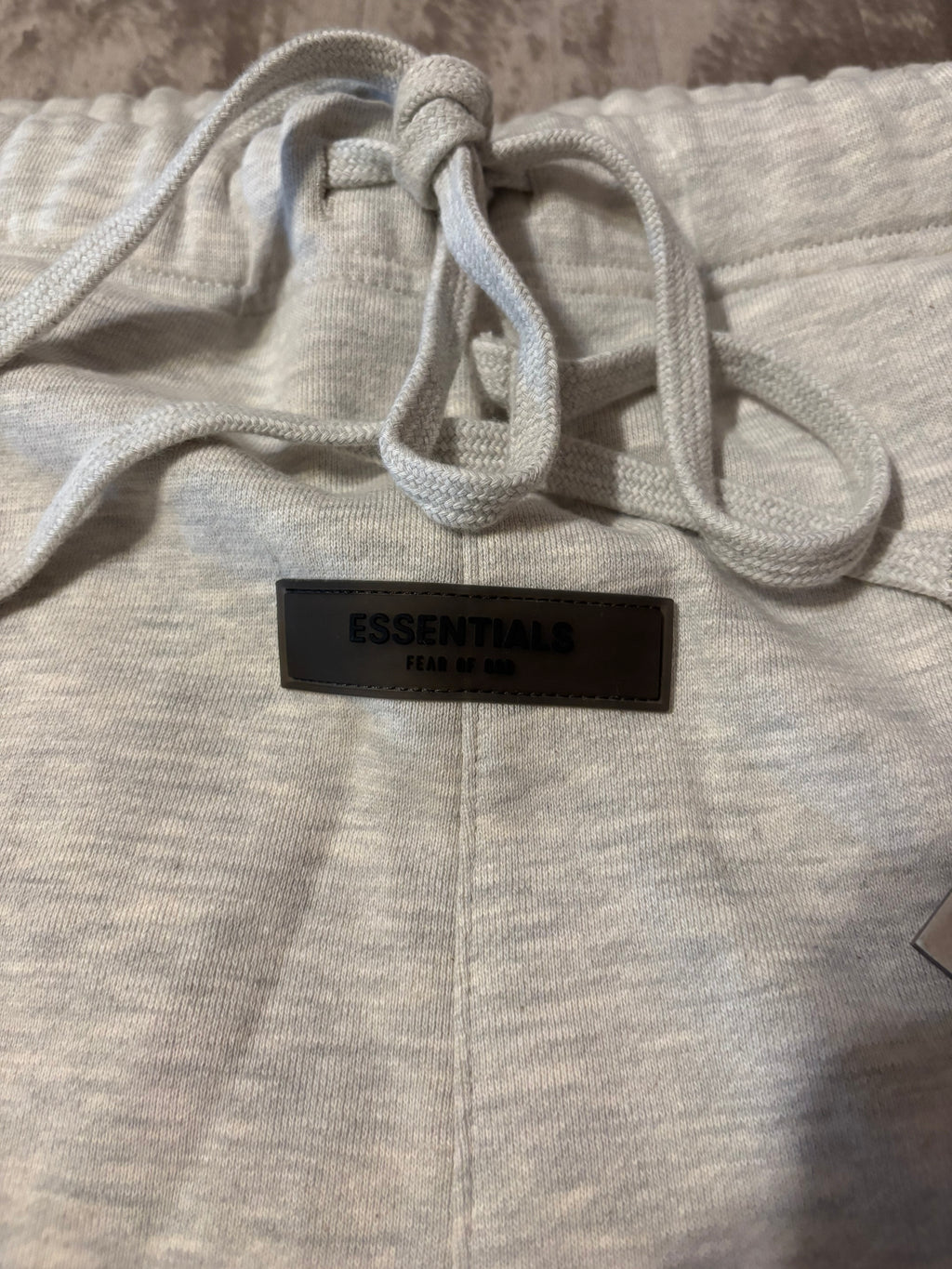 NEW Fear of God Essentials Light Oatmeal Cuffed Sweatpants Size XXS-L