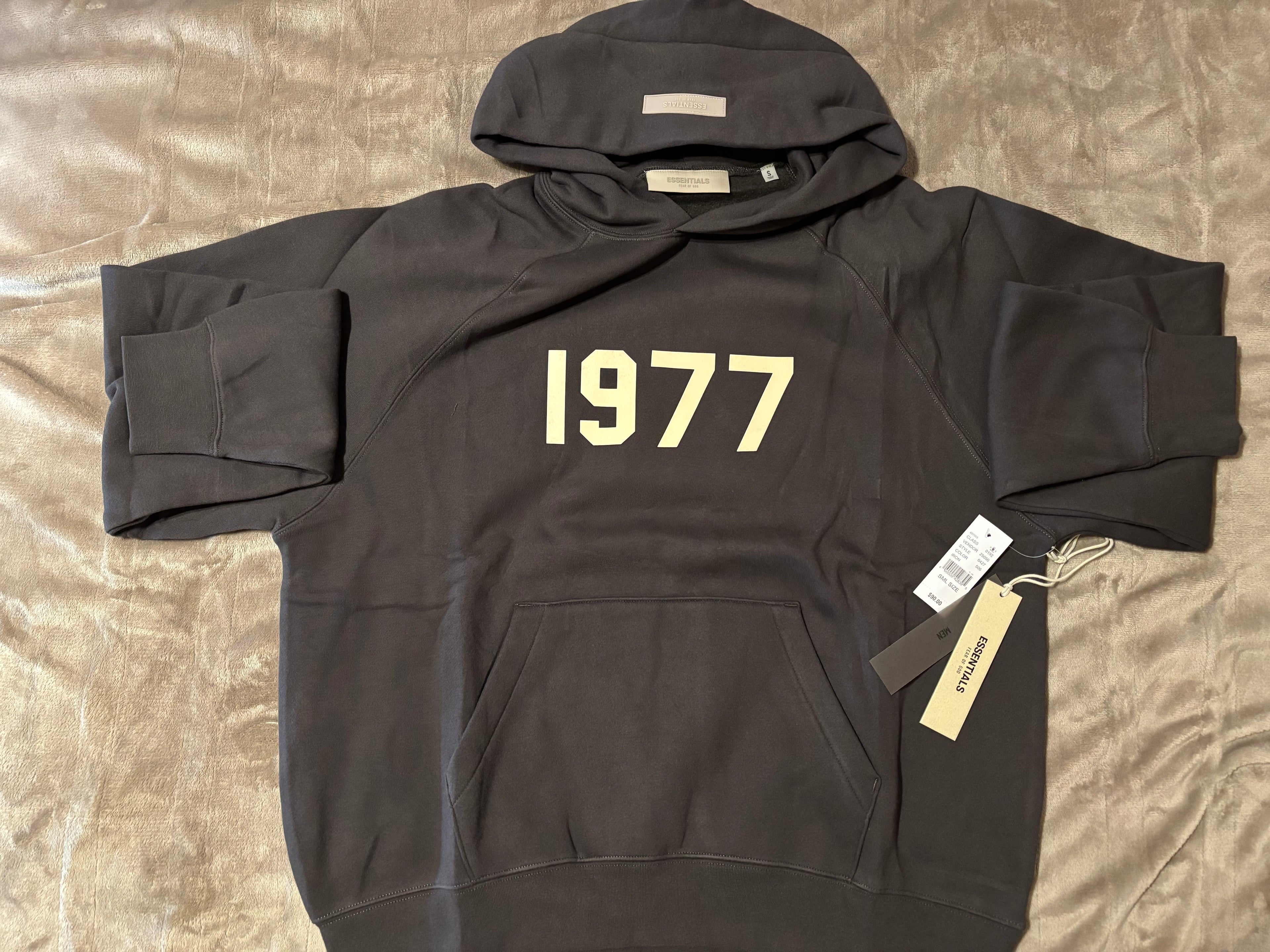 NEW Fear of God Essentials Iron Hoodie Size XS-L