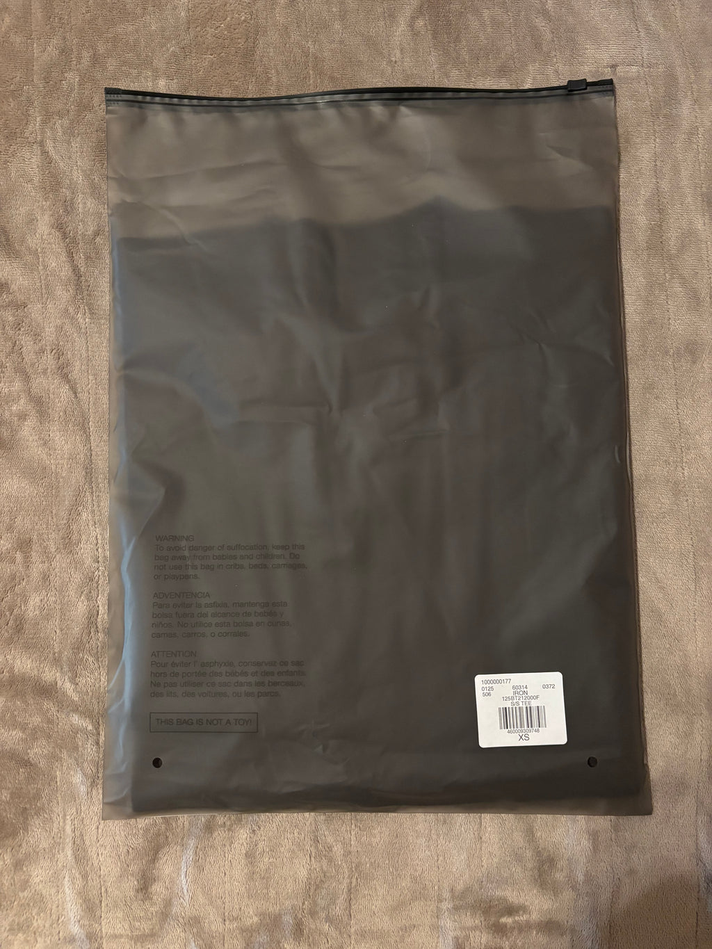 NEW Fear of God Essentials Iron T-Shirt Size XS-M