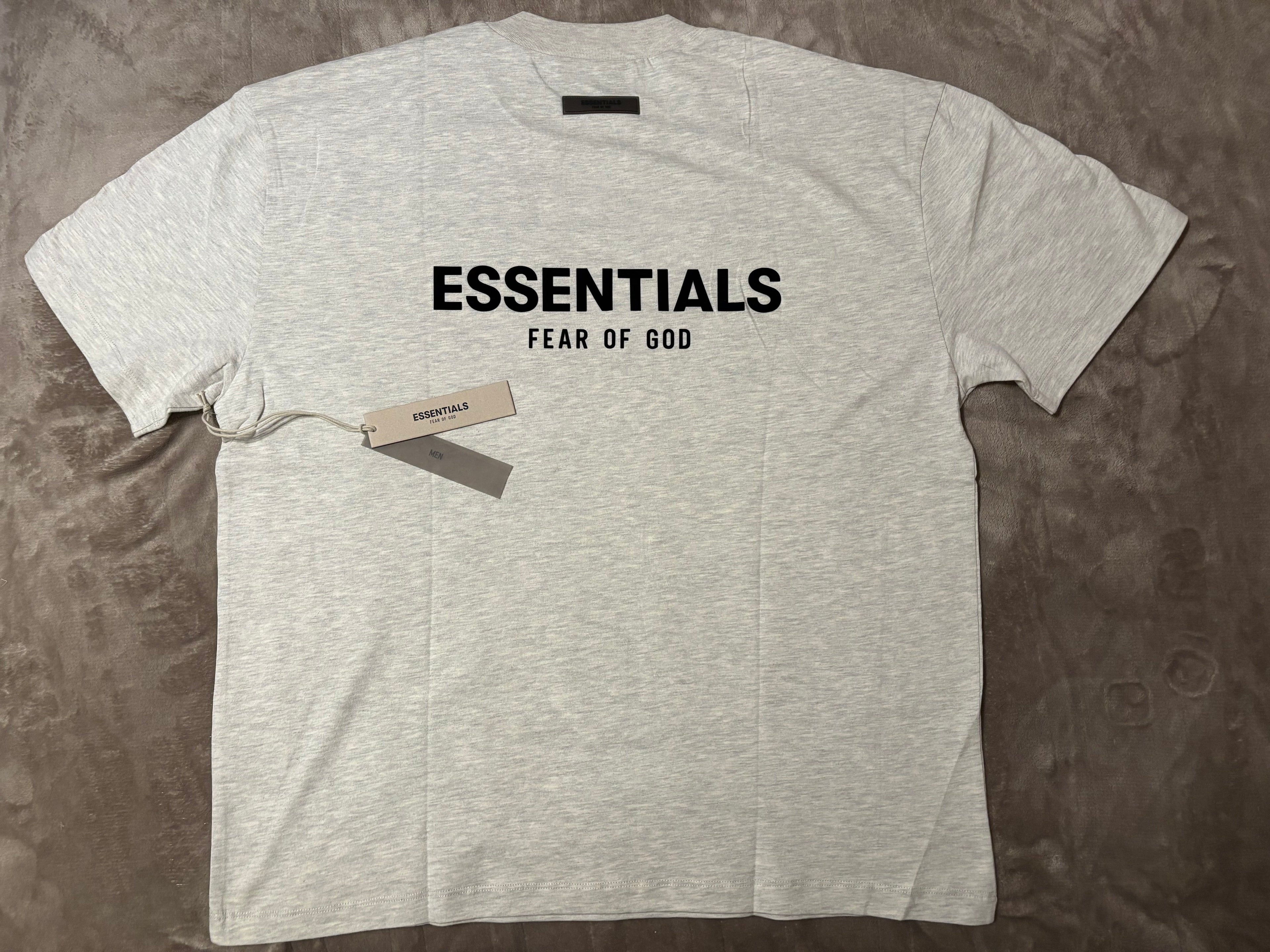 NEW Fear of God Essentials Light Oatmeal T-Shirt Size XS-L
