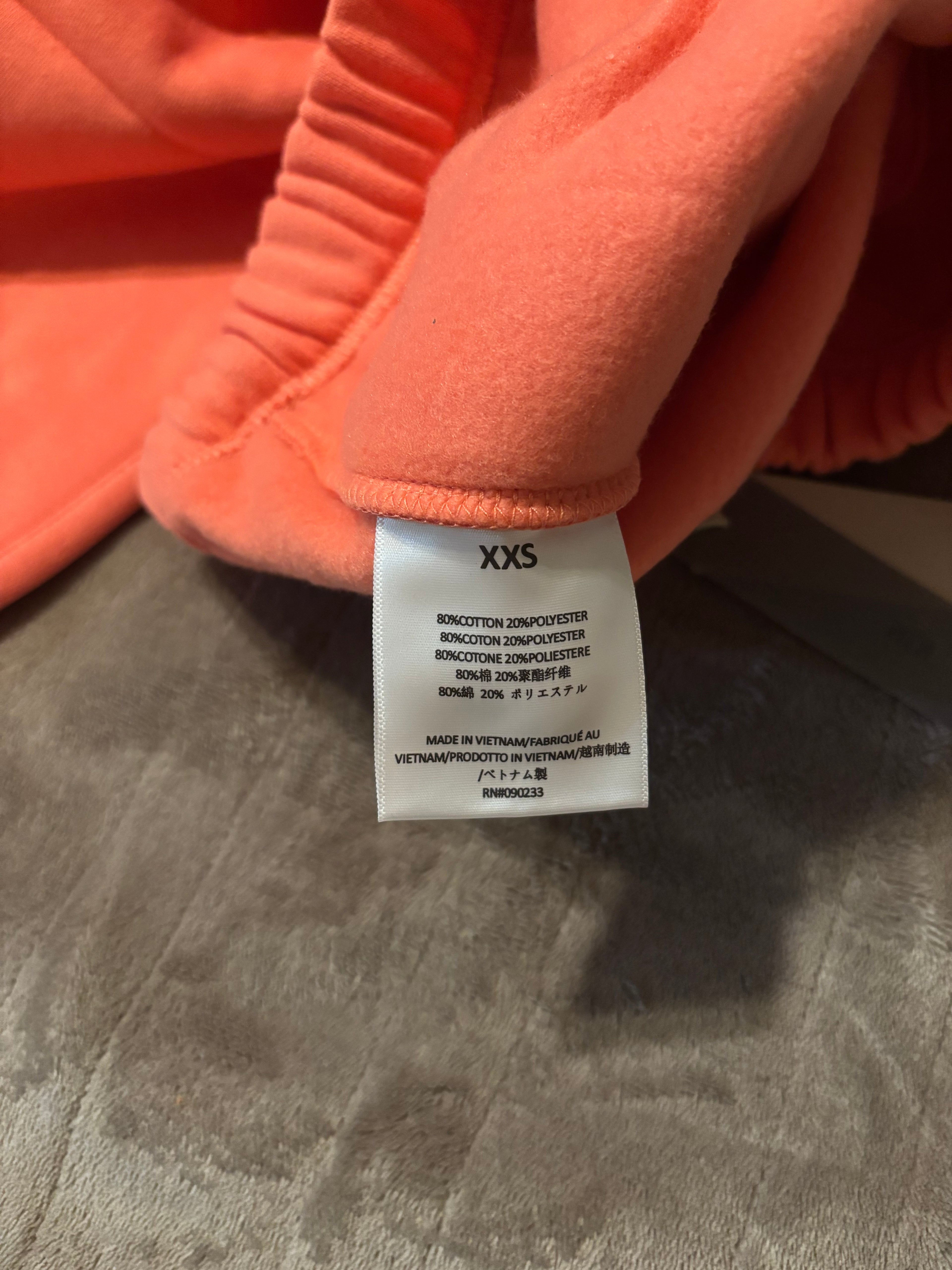 NEW Fear of God Essentials Coral Cuffed Sweatpants Size XXS