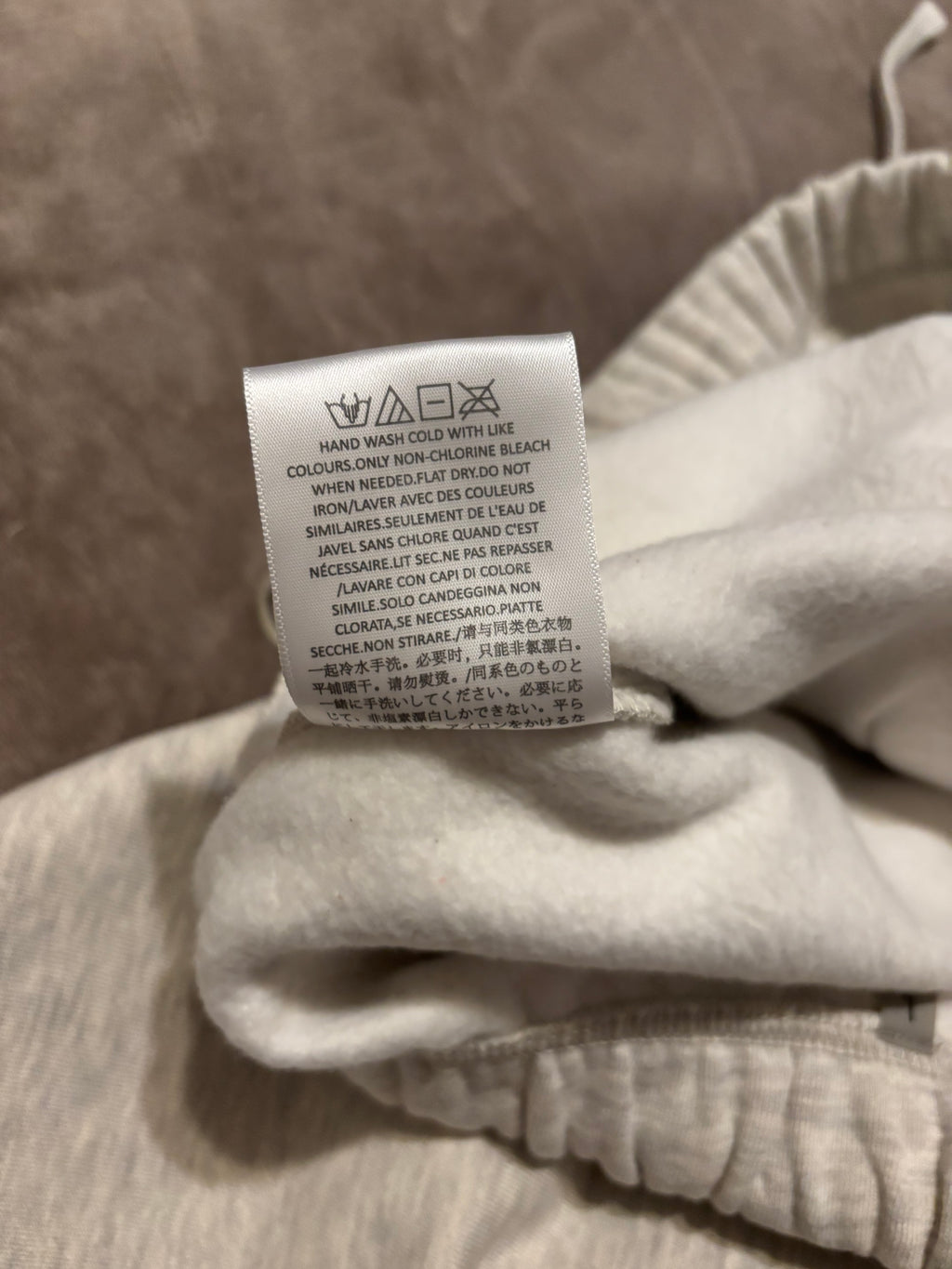 NEW Fear of God Essentials Light Oatmeal Relaxed Sweatpants Size XXS-XL