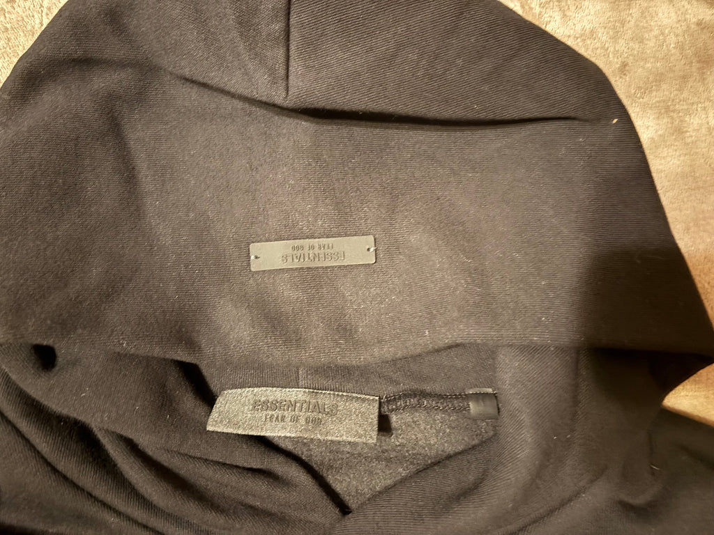 NEW NBA Fear of God Essentials Black Hoodie Size XS-M