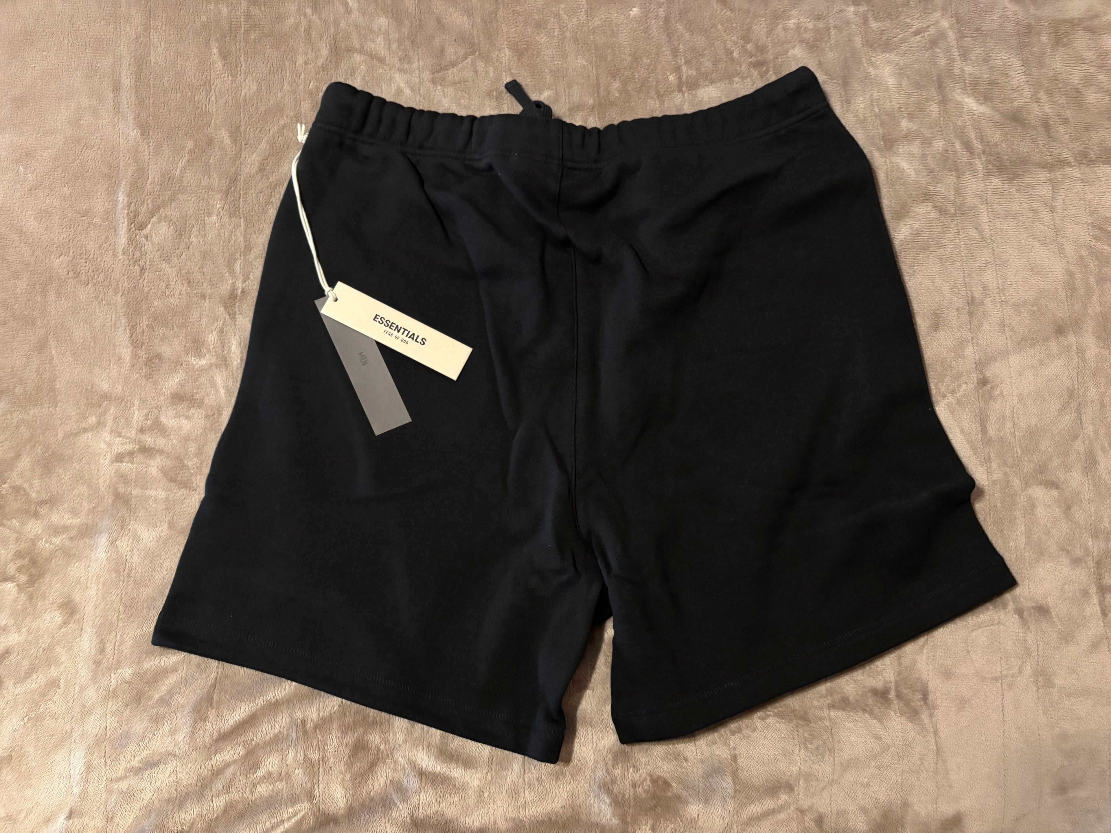 NEW Fear of God Essentials Black Shorts Size XS-XL 100% Authentic✅