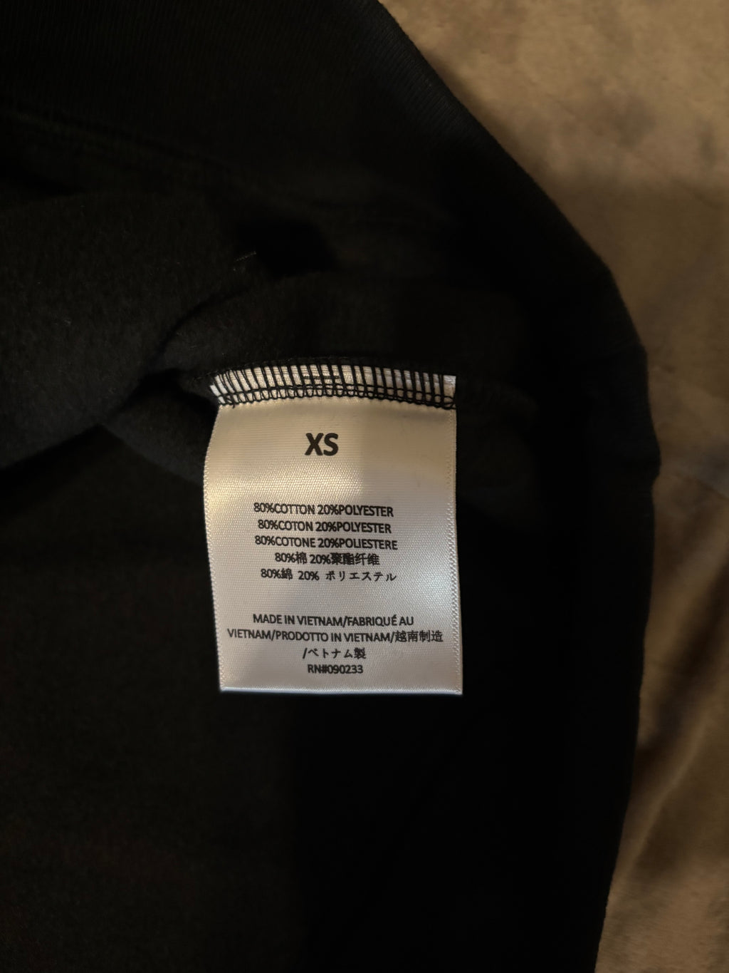 NEW Fear of God Essentials Black Hoodie Size XS 100% Authentic✅