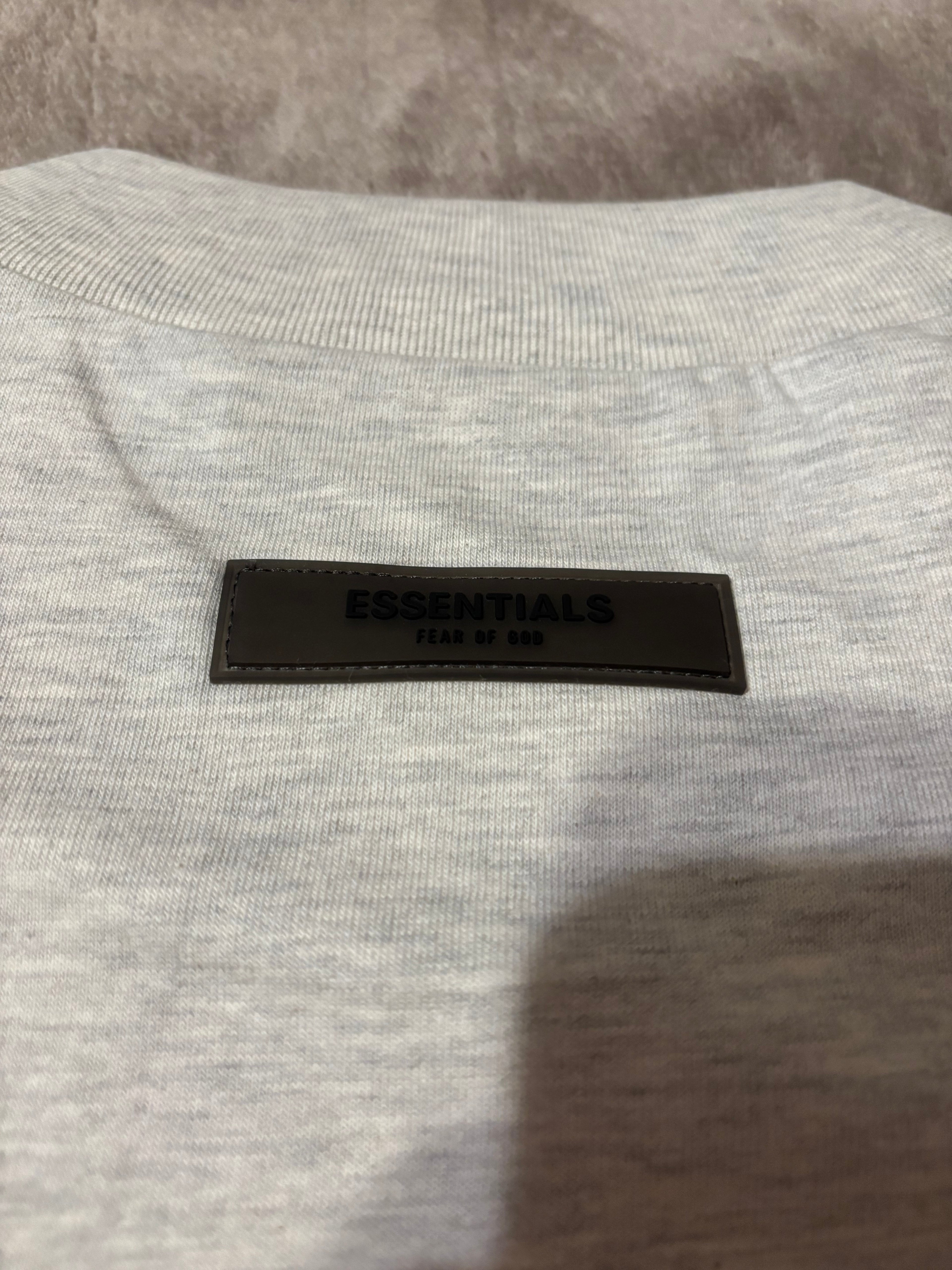 NEW Fear of God Essentials Light Oatmeal T-Shirt Size XS-L
