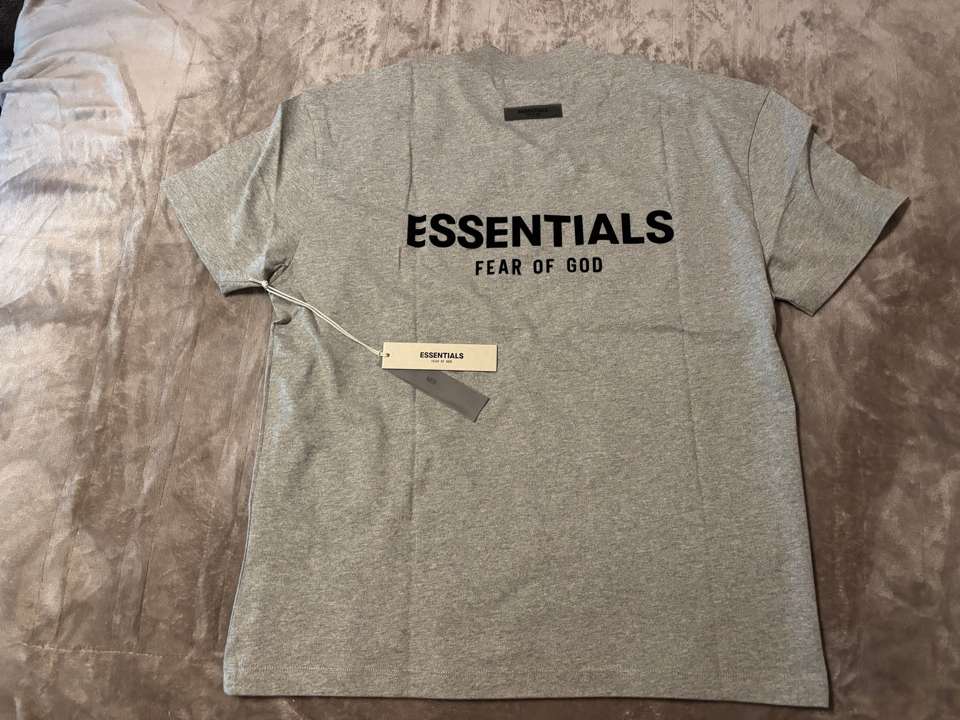 NEW Fear of God Essentials Dark Oatmeal T-Shirt Size XS-M 100% Authentic✅