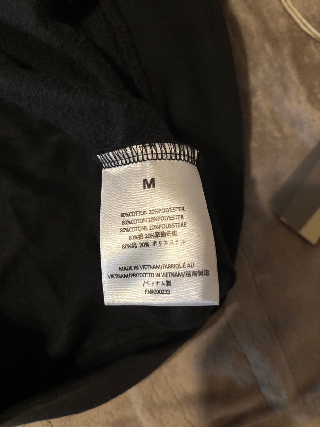 NEW Fear of God Essentials Black Hoodie Size Medium 100% Authentic✅