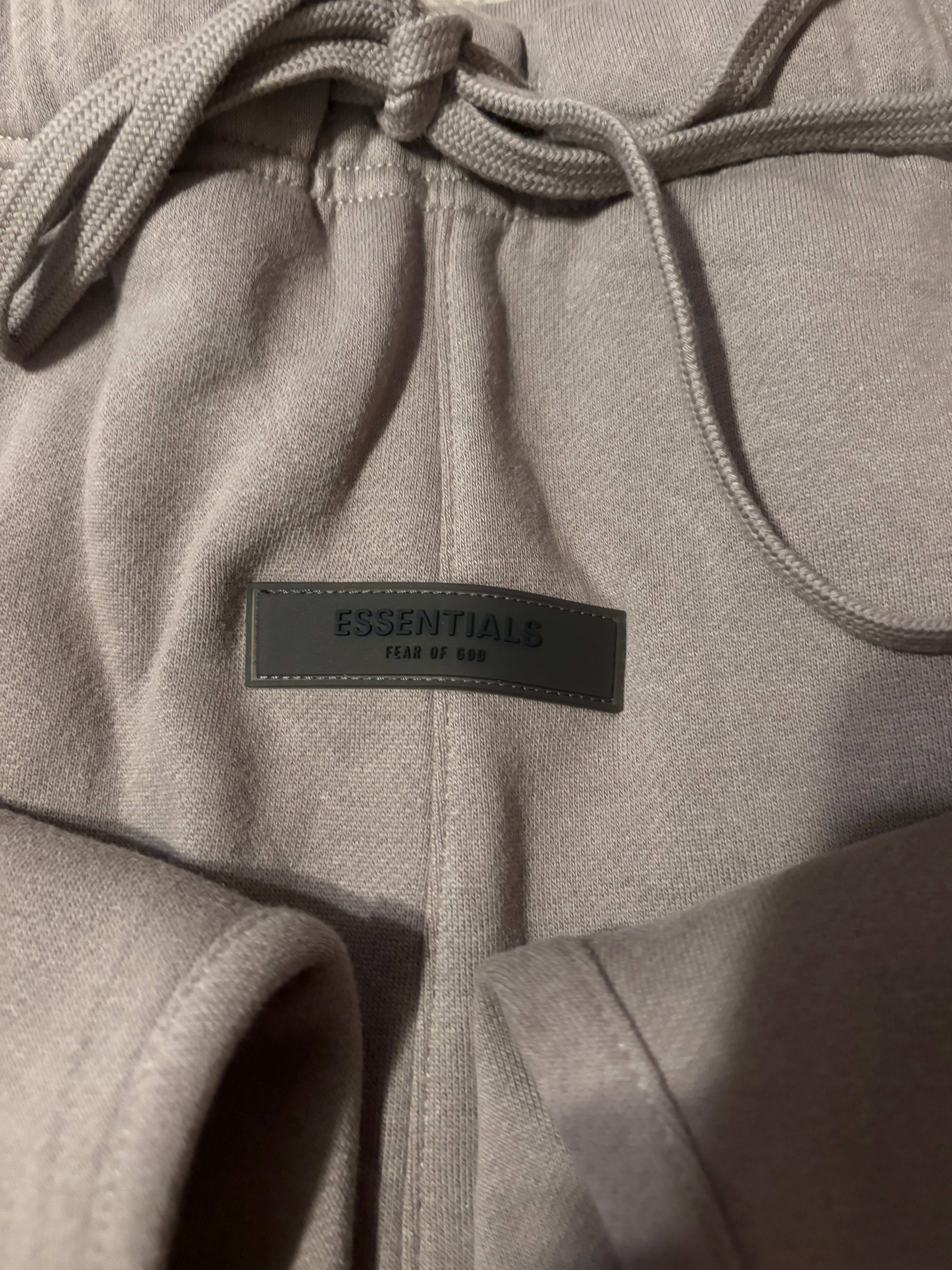 NEW Fear of God Essentials Desert Taupe Cuffed Sweatpants Size S-M
