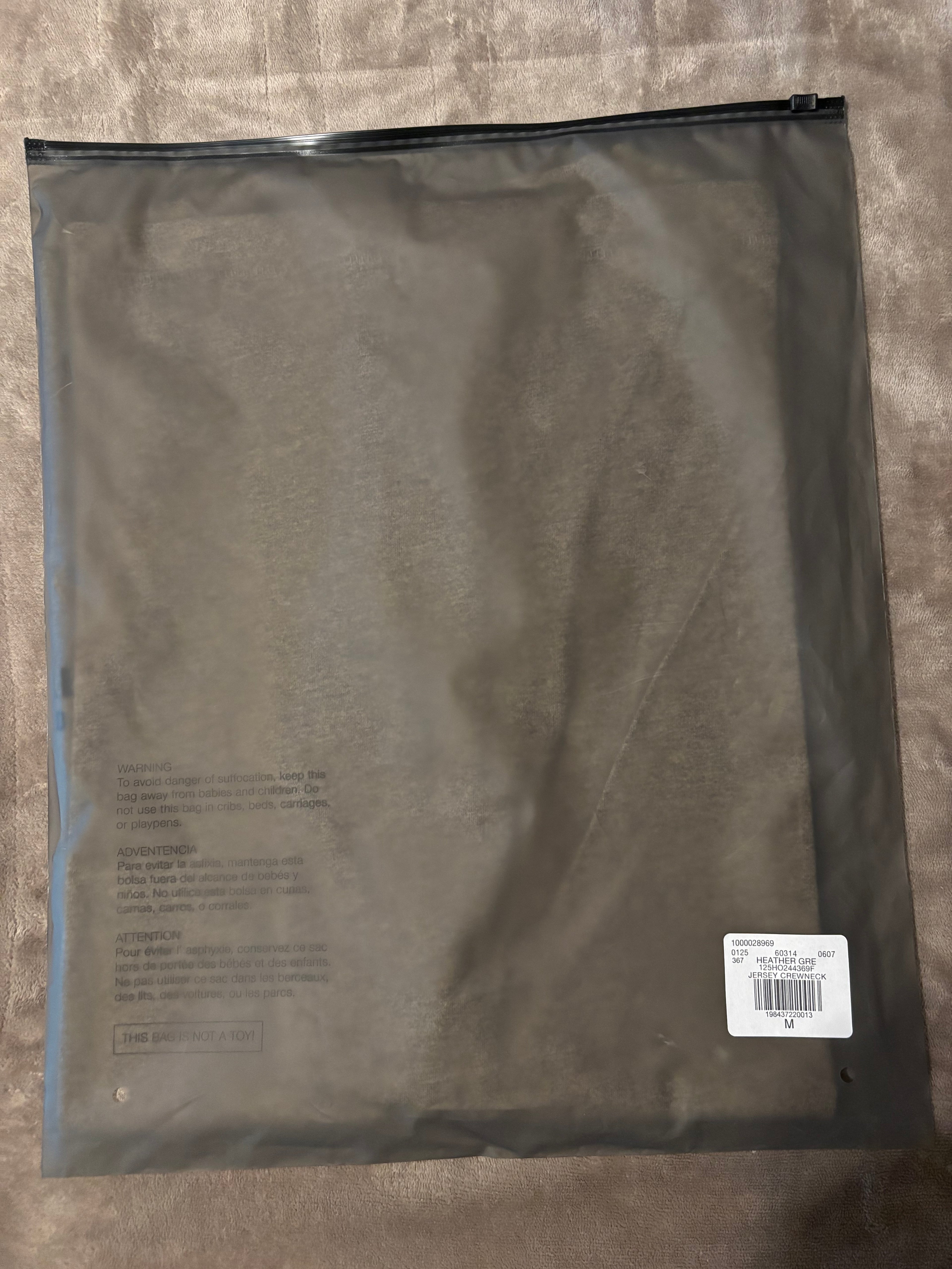 NEW Fear of God Essentials Heather Grey T-Shirt Size S-M