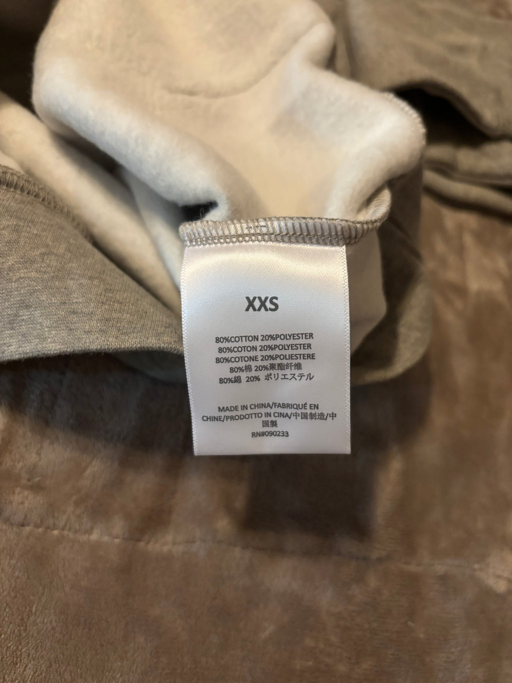 NEW Fear of God Essentials Dark Oatmeal Hoodie Size XXS-XL