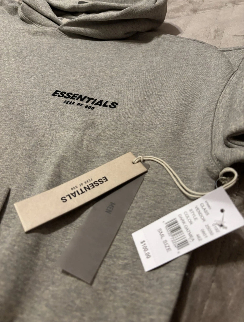 NEW Fear of God Essentials Dark Oatmeal Relaxed Bundle Size XS-L