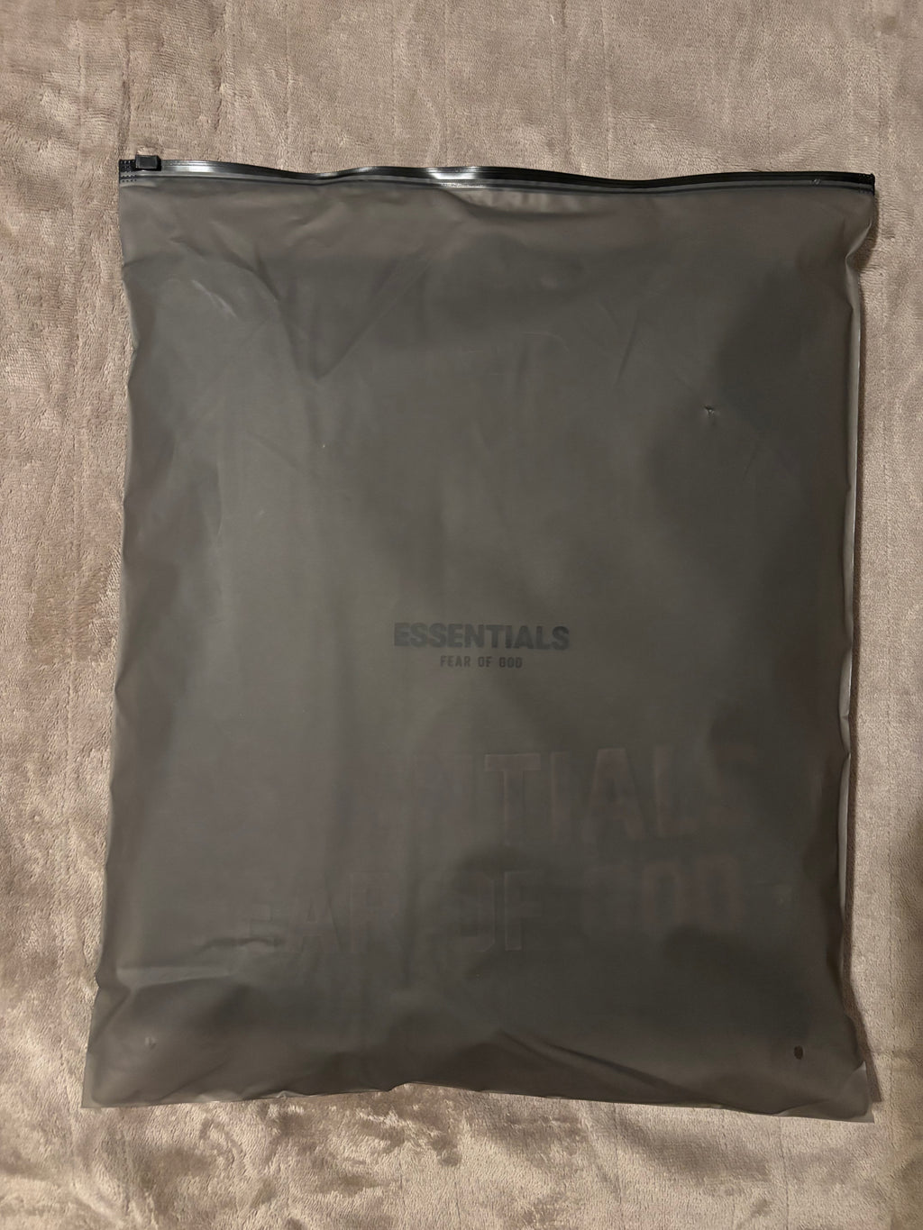 NEW Fear of God Essentials Off Black Hoodie Size XS-L