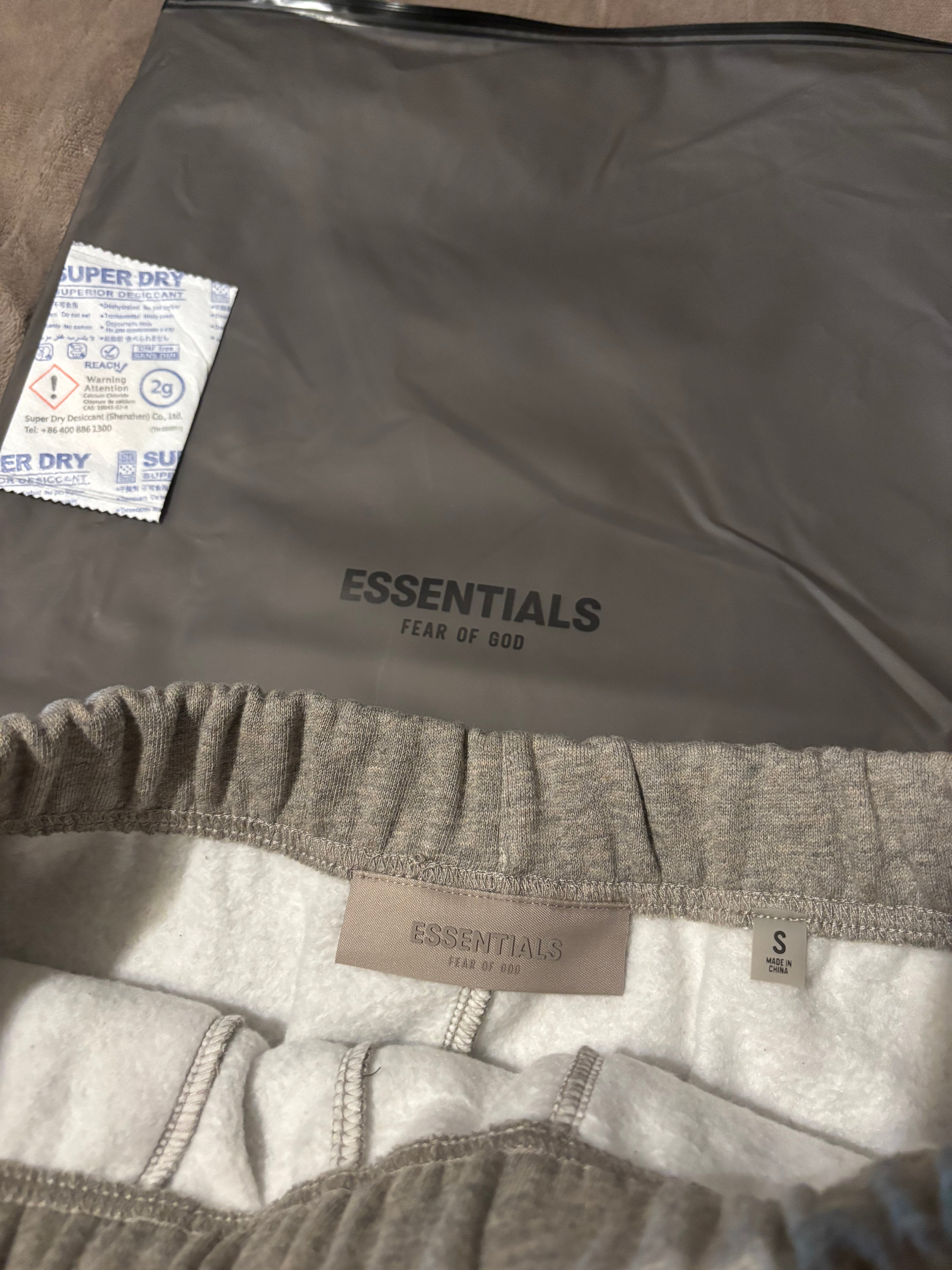 NEW Fear of God Essentials Dark Oatmeal Relaxed Bundle Size XS-L