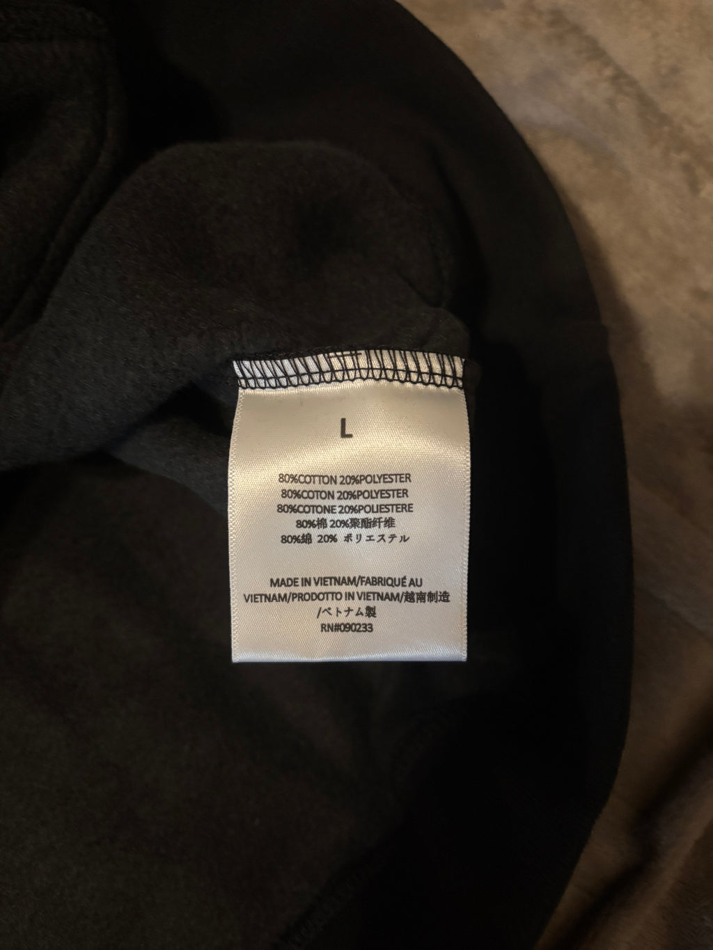 NEW Fear of God Essentials Black Hoodie Size Large 100% Authentic✅