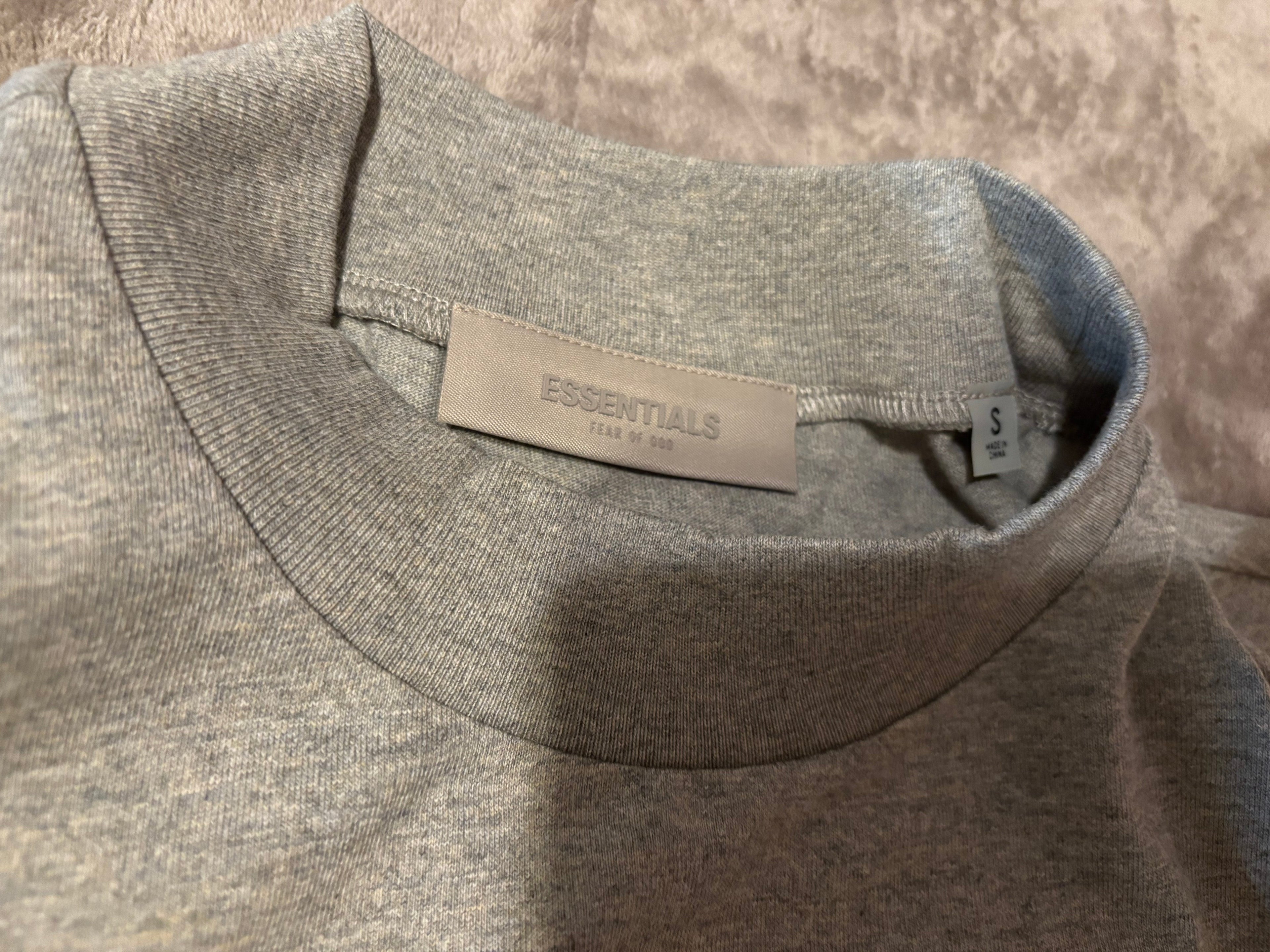 NEW Fear of God Essentials Dark Oatmeal T-Shirt Size XS-M 100% Authentic✅