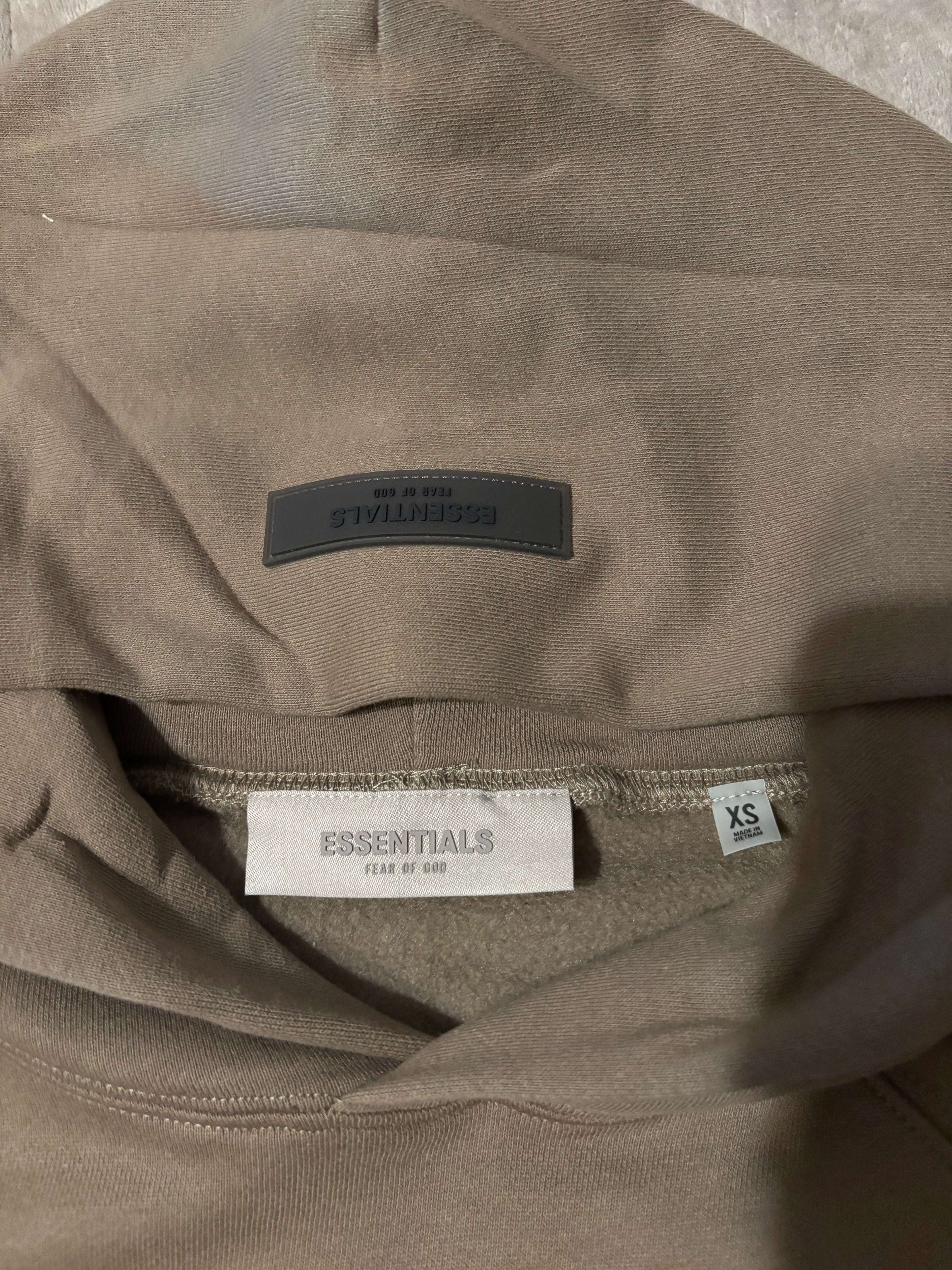 NEW Fear of God Essentials Wood Hoodie Size XS-M