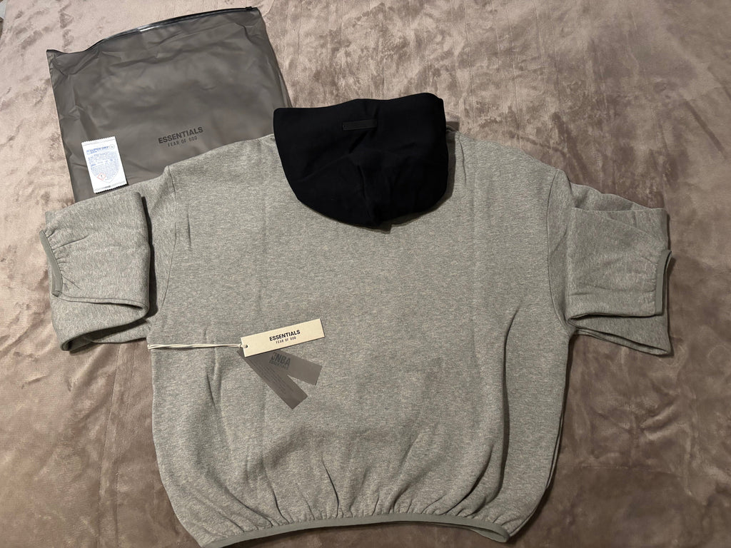 NEW NBA Fear of God Essentials Warm Heather Hoodie Size Small