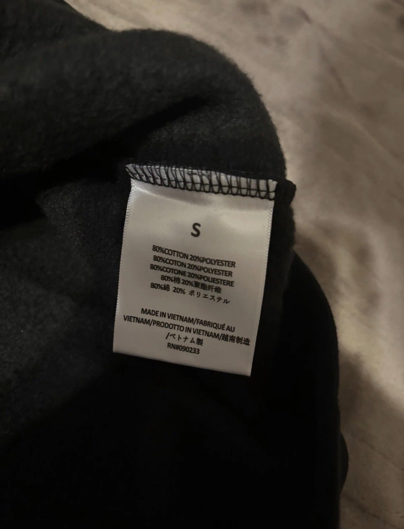 NEW Fear of God Essentials Black Hoodie Size Small 100% Authentic✅