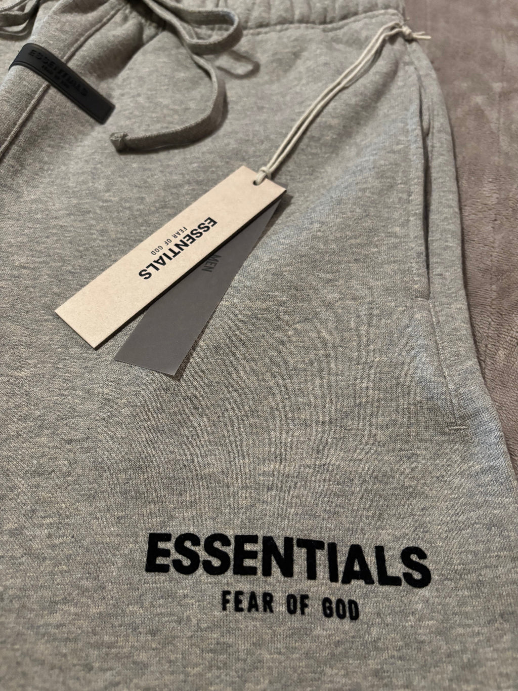 NEW Fear of God Essentials Dark Oatmeal Shorts Size XS-S