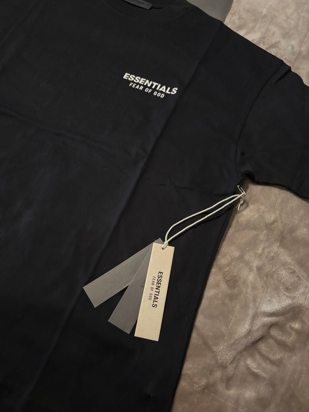 NEW Fear of God Essentials Black T-Shirt Size XS-S