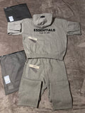 NEW Fear of God Essentials Dark Oatmeal Relaxed Bundle Size XS-L
