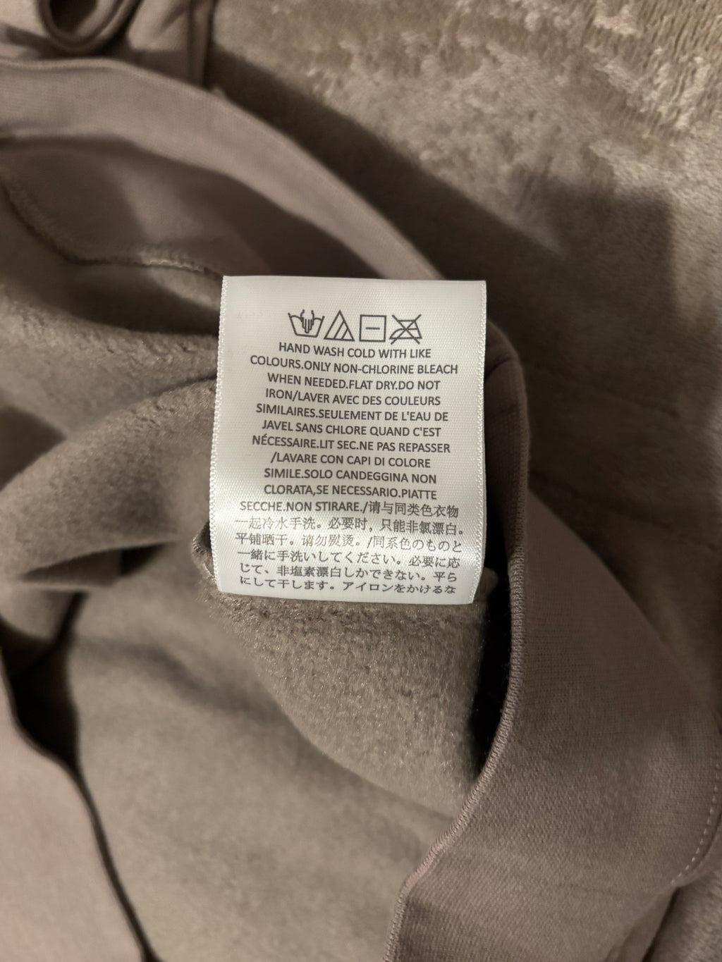 NEW Fear of God Essentials Desert Taupe Hoodie Size S-L 100% Authentic✅